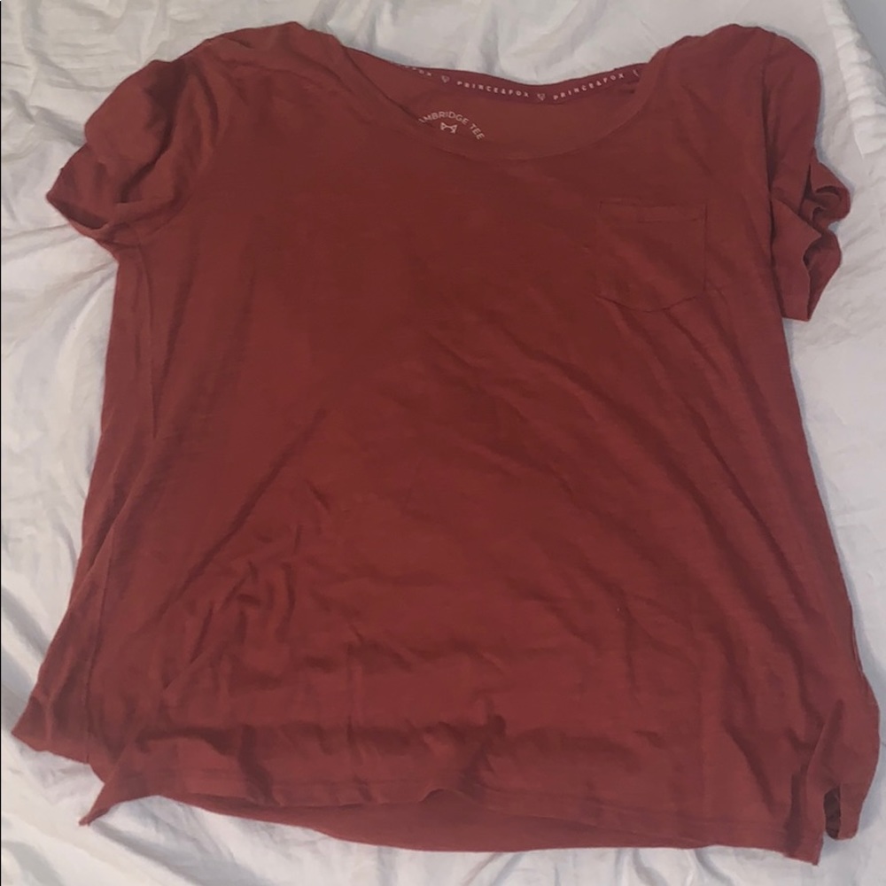 Red Pocket TShirt